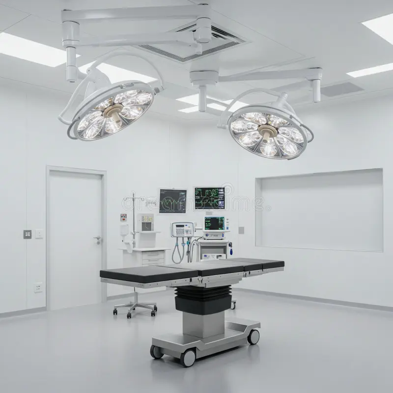 Surgical Light and Table